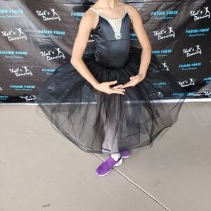 Curtain Call Black Ballet Tutu MC